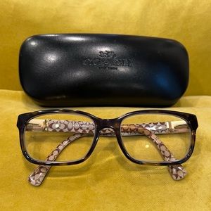 COACH Womens Eyeglass Frame HC6062 DARCY 5262 Brown Tortoise Sand 53-16-135